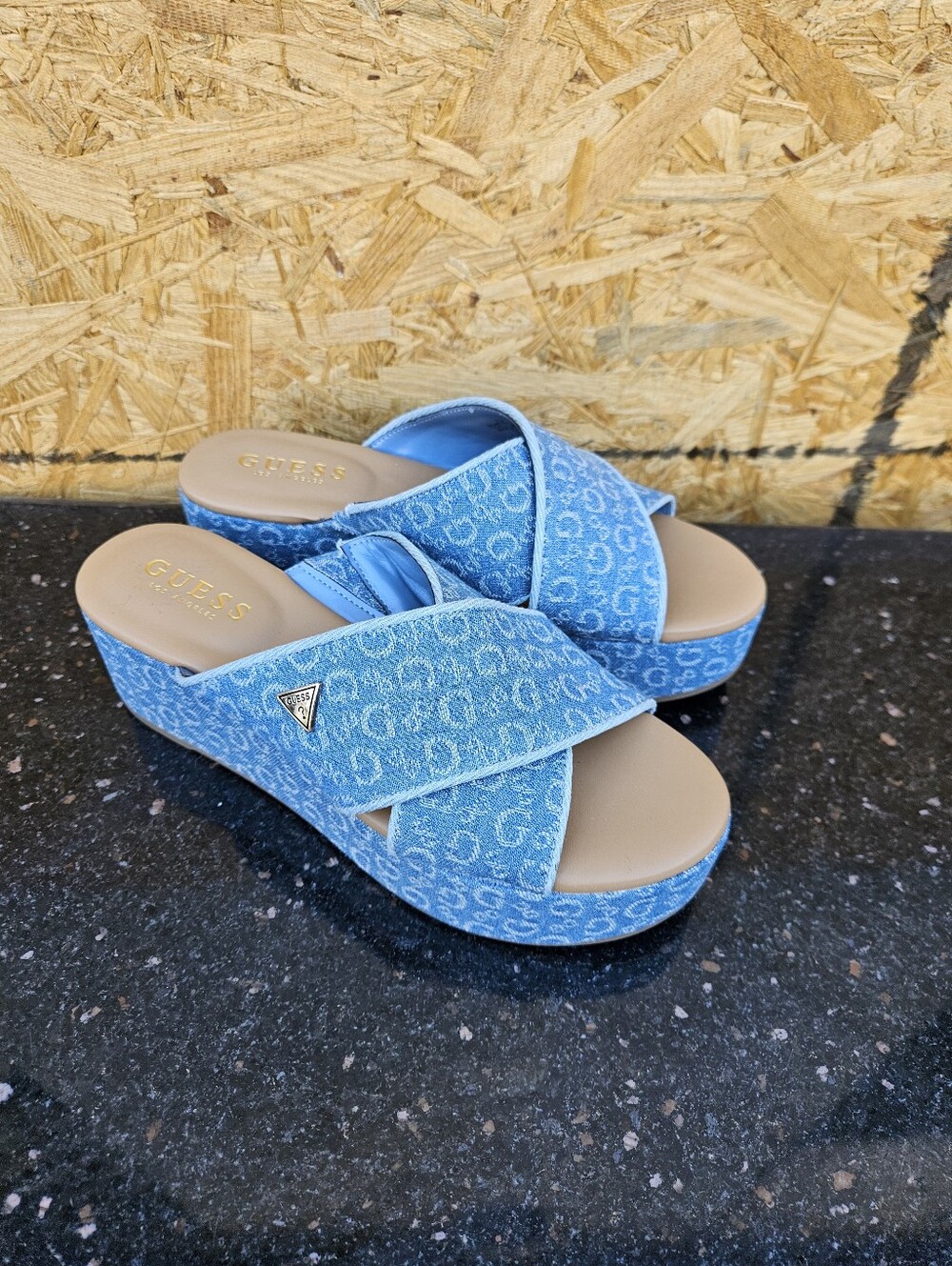 Guess Los Angeles Platform Sandals Women's Size 6.5